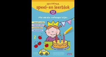 Reuzeleuk speel- en leerblok alereerste oefenspelletjes (2-3 jaar)