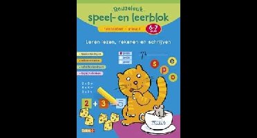 Reuzeleuk speel- en leerblok Lezen, rekenen en schrijven