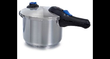 BK snelkookpan rvs 22 cm mat