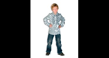 Ruche Blouse Zilver