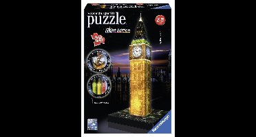 Ravensburger puzzel big ben night edition 3D 216 stukjes