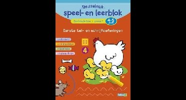 Reuzeleuk speel- en leerblok Eerste tel- en schrijfblok