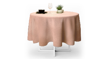 Tafelkleed Levi 170cm old pink