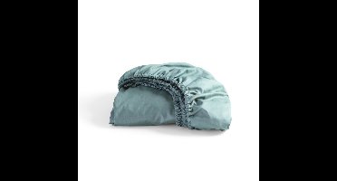 Cinderella Hoeslaken standaard katoen 180x220 mineral green tot 25cm