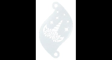 Face Paint Stencil BLOSSOM (UNICORN)