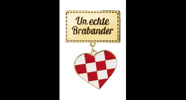 Badge/ broche rechthoek un echte brabander
