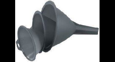 Fackelmann food&more trechter grijs set van 3