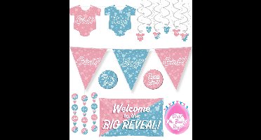 Feestpakket geboorte, gender reveal