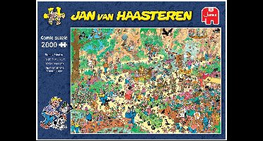 Jumbo Jan van Haasteren vrolijke fladderaars 2000 stukjes