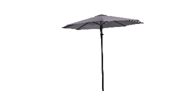 Libra parasol push up 300cm rond grijs