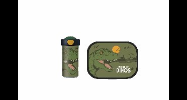 Lunchset campus schoolbeker + lunchbox Dino