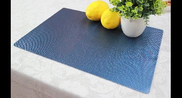 Wicotex placemat honey blauw