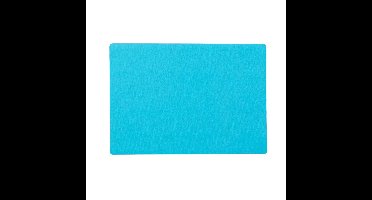Wicotex placemat uni turquesa 30 cm x 43 cm
