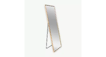 Alu spiegel 50x150cm goud Sasha standing
