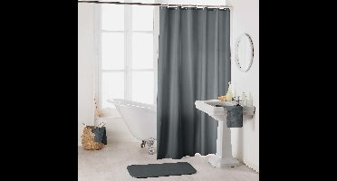 Wicotex douchegordijn 180x200 textiel antraciet