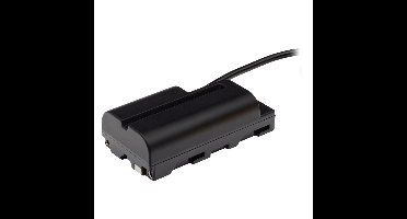 Dummy accu Sony NP-F550/NP-F970 met D-Tap aansluiting