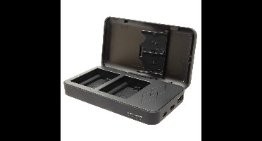 Powercase voor Fujifilm NP-W235 - Duo lader, powerbank en bewaarcase in 1