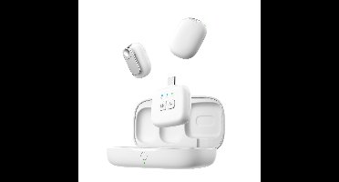 Ulanzi A30 TinyMic Draadloze microfoon-set - Wit