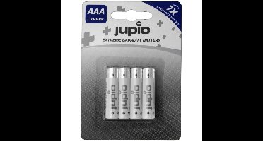 Jupio AAA Lithium batterijen - 4 stuks