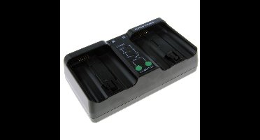Duo oplader voor 2 camera accu's Nikon EN-EL4 en EN-EL4a