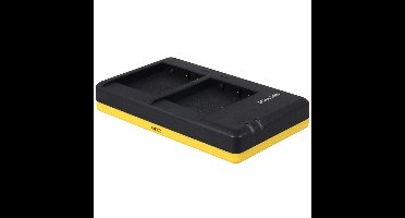 Duo oplader voor 2 camera accu's Panasonic DMW-BLG10