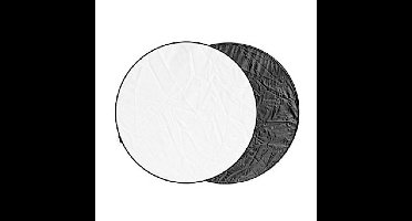 Godox reflectiescherm zwart en wit 60cm - opvouwbare ronde reflector voor studiofotografie