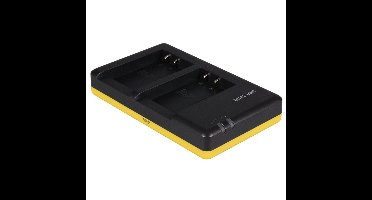 Duo oplader voor 2 camera accu's Canon LP-E17