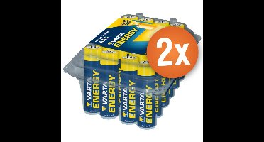 Voordeelpak met 48 x AAA Varta High Energy alkaline batterijen