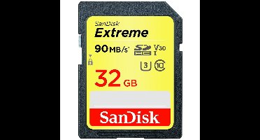 Sandisk SDHC geheugenkaart - 32GB - Extreme - U3