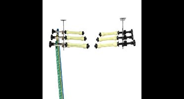 Falcon Eyes Achtergrond Support B-3W voor 3 Rollen