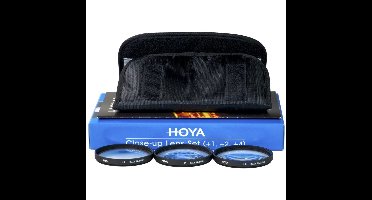 Hoya Filter Close-Up Set (+1, +2, +4), HMC II - 55mm