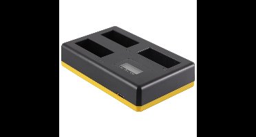 Triple Lader Canon LP-E17 - Laadt 3 accu's, ook tegelijkertijd