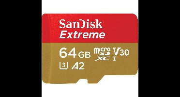 Sandisk microSDXC geheugenkaart - 64GB - Extreme