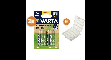 Varta AA batterijen Voordeelpak 10+2 gratis - 2100mAh - Oplaadbaar