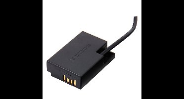 Dummy accu Canon LP-E17 met D-Tap aansluiting