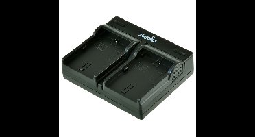 Jupio USB Dubbellader voor Canon LP-E6, LP-E6N, LP-E6NH en LP-E6P