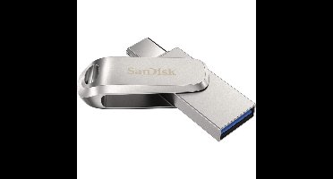 Sandisk Dual Drive Luxe USB-stick 3.2 - USB en USB-C - 64GB