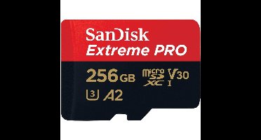 Sandisk microSDXC geheugenkaart - 256GB - ExtremePro