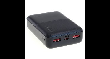 Compacte krachtige Powerbank 10.000mAh - Ondersteunt snelladen (PD)