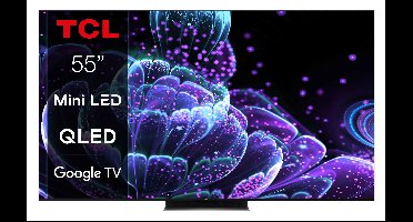 TCL 4K Android Smart QLED Mini-LED TV 55C835 120hz 55″