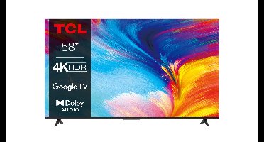 TCL 4K DLED Android Smart XXL TV 58P635 (2022) 58″