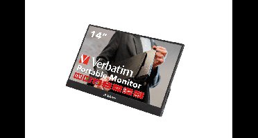 Verbatim 49590 computer monitor 35,6 cm (14") 1920 x 1080 Pixels Full HD Zwart