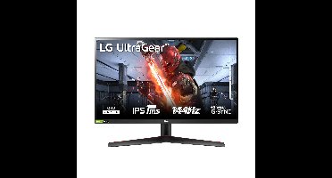 LG 27GN800P-B.AEU LED display 68,6 cm (27") 2560 x 1440 Pixels Quad HD Zwart