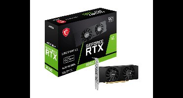 MSI GEFORCE RTX 3050 LP 6G OC videokaart NVIDIA 6 GB GDDR6