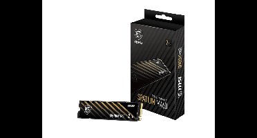 MSI SPATIUM M460 PCIe 4.0 NVMe M.2 1 TB PCI Express 4.0 3D NAND