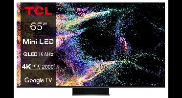 TCL Smart 4K QD-Mini LED Smart TV 65C845 144HZ 65"