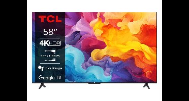 TCL 4K Smart Android LED XXL TV 58V6B 58″ (2024)