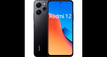 Smartphone Xiaomi REDMI 12 4-128 BK V2 6,79"Mediatek Helio G88 4 GB RAM 128 GB Zwart