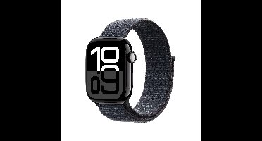 Apple Watch 10 42mm GPS Alu Sport - Loop diamantzwart/inkt