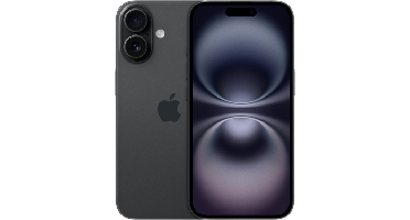 Apple iPhone 16 (256GB) - zwart